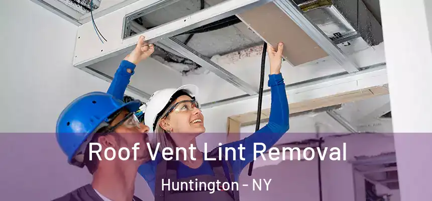 Roof Vent Lint Removal Huntington - NY